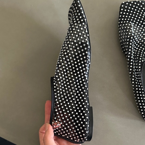 Raye Rhinestone Mesh Ballet Flat - Picture 2 of 4